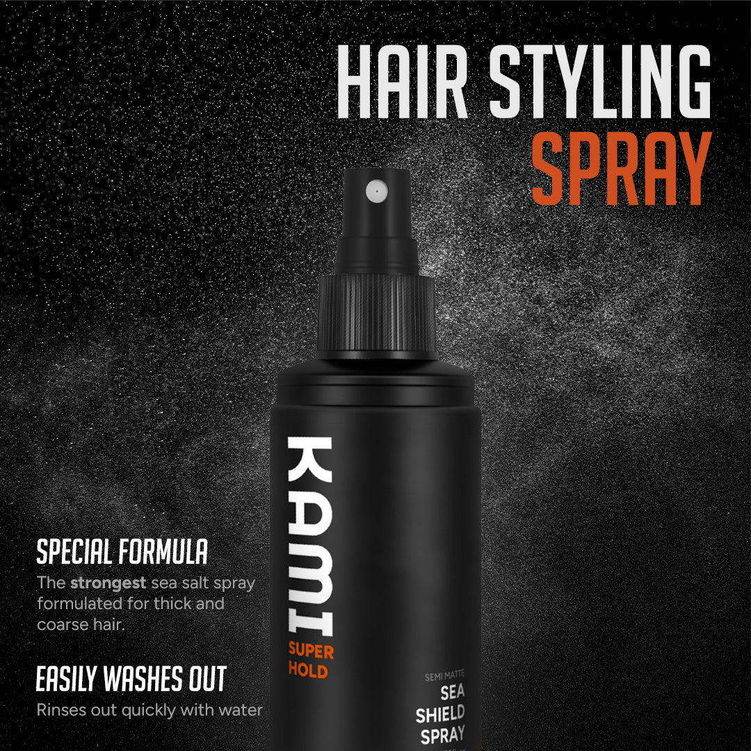 Hair Styling Sea Shield Spray - Strong Hold
