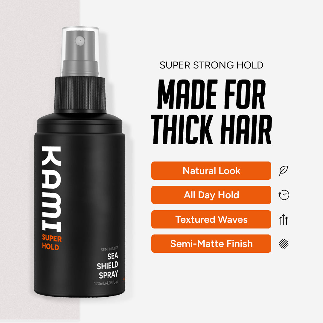 Hair Styling Sea Shield Spray - Strong Hold