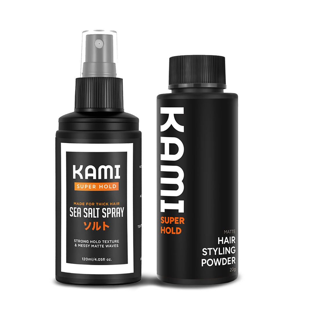Hair Styling Powder & Sea Salt Spray - Bundle