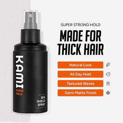 Hair Styling Sea Shield Spray - Strong Hold