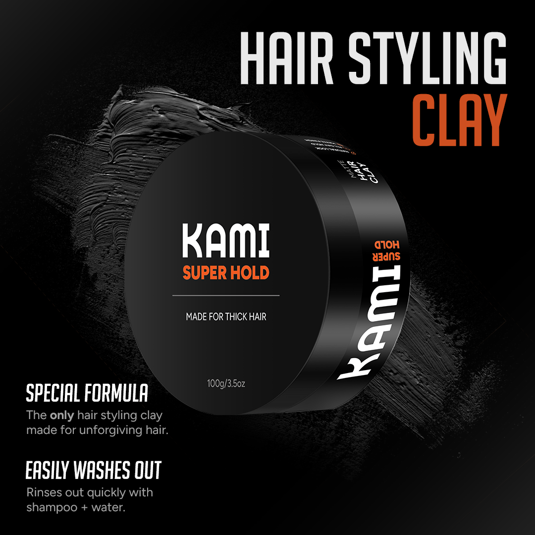 Hair Styling Clay - Strong Hold