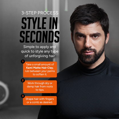 Hair Styling Clay - Strong Hold